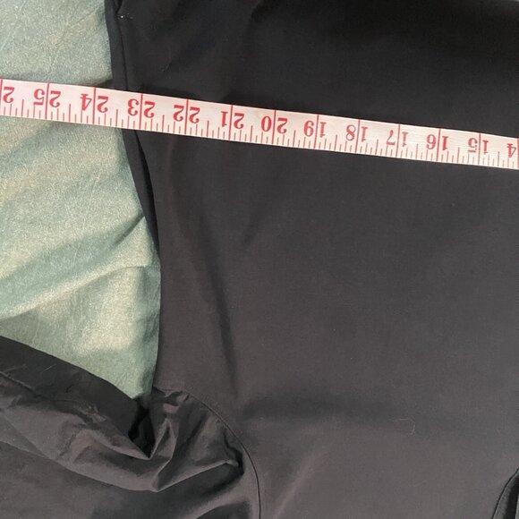 COS Oversized Open Collar Shirt Dress Womens Black Neutral Minimalist - Picture 10 of 13